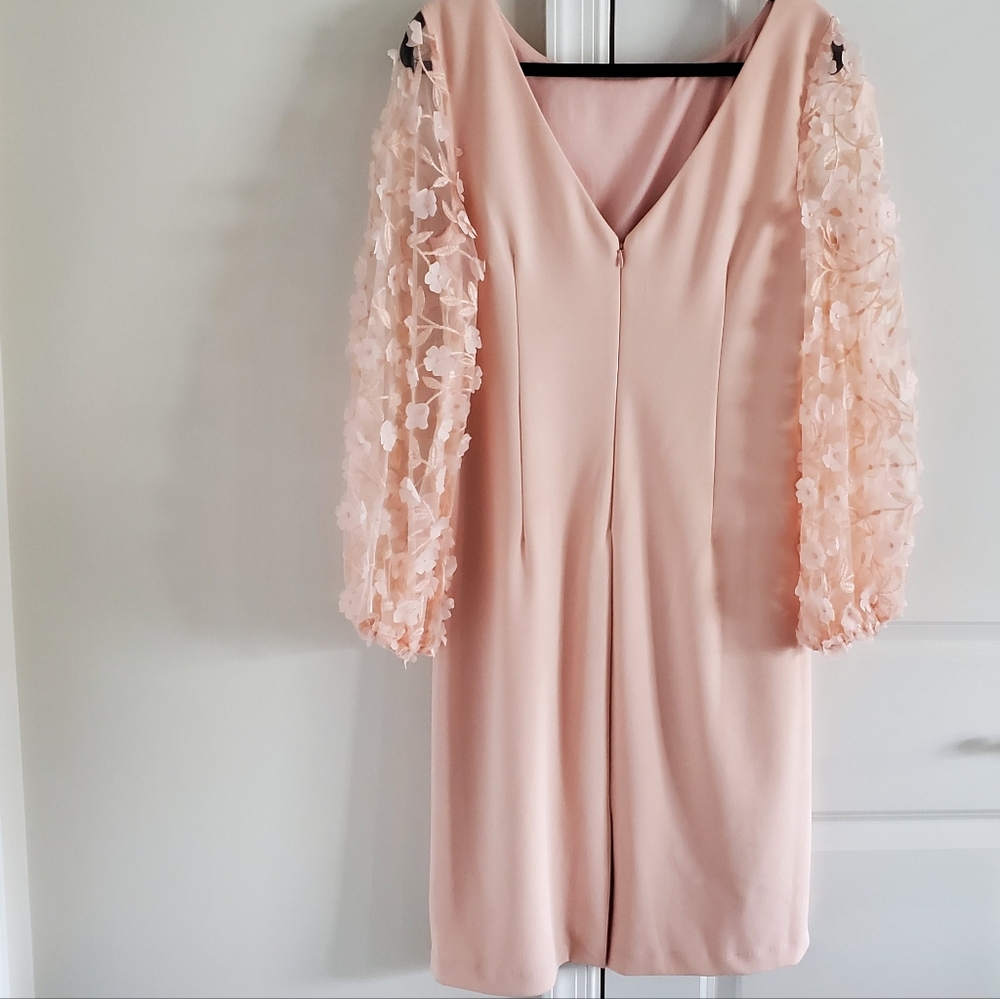 Pale Pink Eliza J Dress - Picture 2 of 9